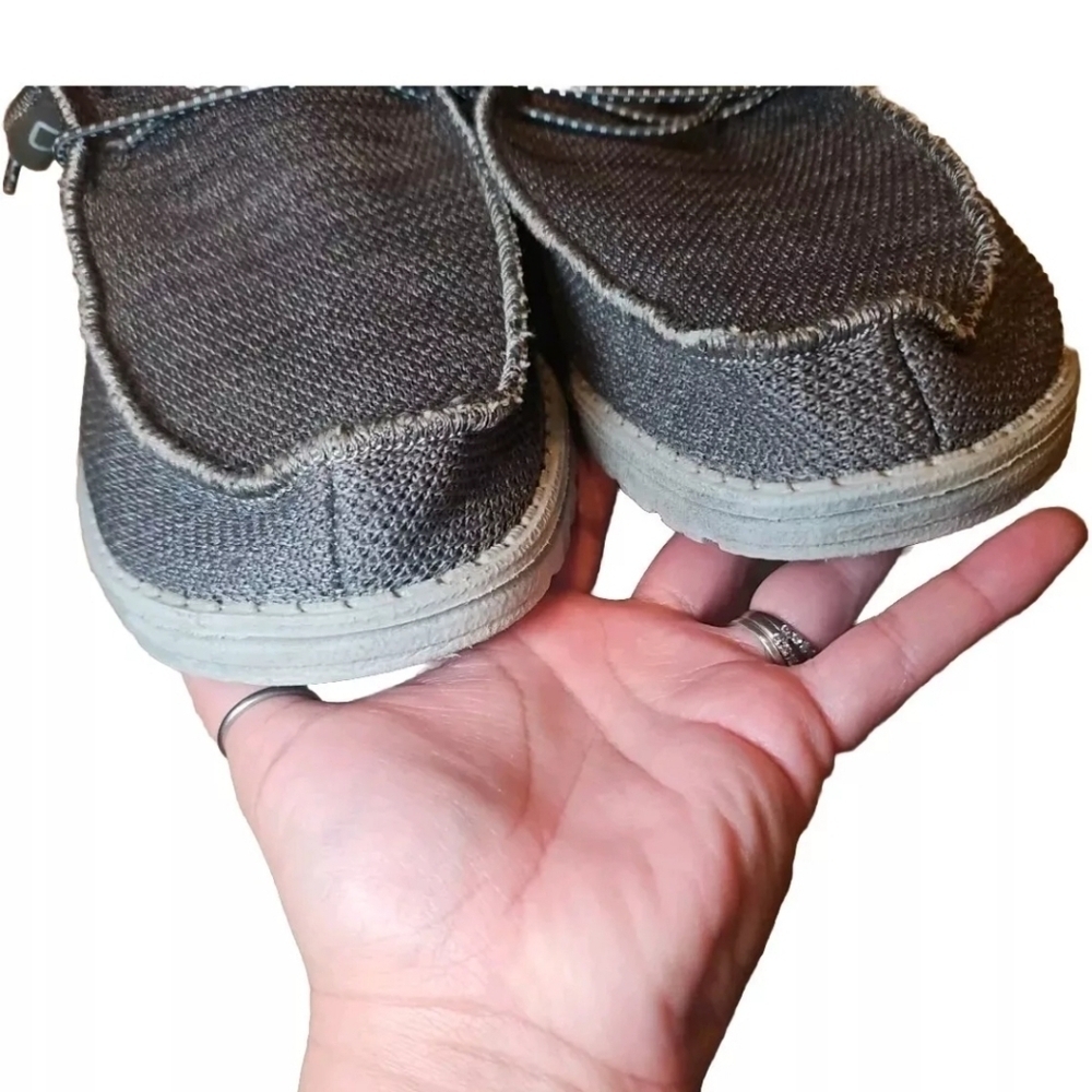 Hey Dude Mens Wally Sox In Charcoal 12 - Picture 6 of 13
